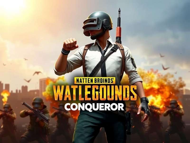 PUBG Warlord Warrior Conqueror Official Cover Art