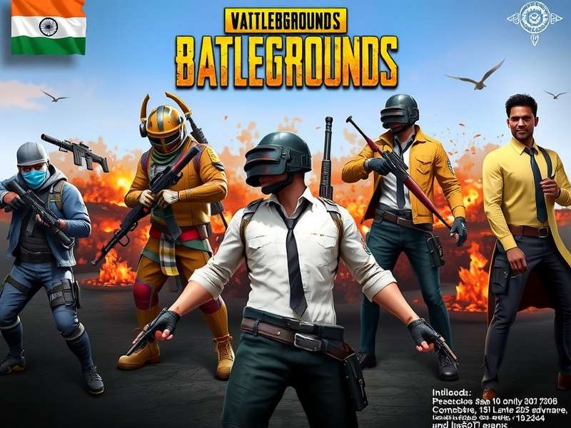 PUBG Warlord Warrior Conqueror India Download Growth (2023-2025)